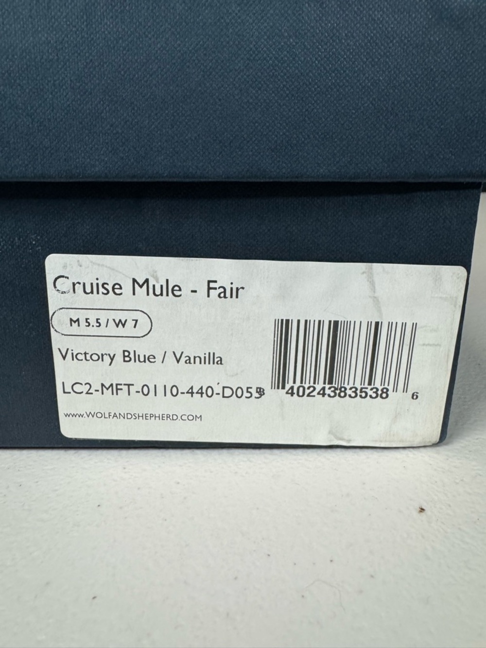 Blue Slip-On Suede Sneakers - Picture 2 of 8